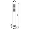 Ideal Standard Idealrain Atelier BC774AA Hand Shower Stick