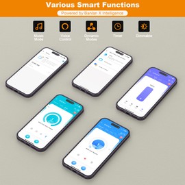 PAUTIX COB LED Strip Light 32.8ft/10m 4800LEDs Nature White 4000K,CRI93+ Super Bright High Lumen,Dimmable 24V Flexible LED Tape Light,Work with Alexa/Google Assistant,for Home&Office DIY Lighting