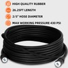ALL-TOP Air Compressor's Replacement Air Hose, 26.25FT Rubber Air Hose