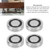4pcs Speaker Isolation Stand Feet HiFi Speaker Shockproof Pads Non
