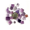1 lb Fluorite Octahedron Purple Crystals - MINI - Bulk