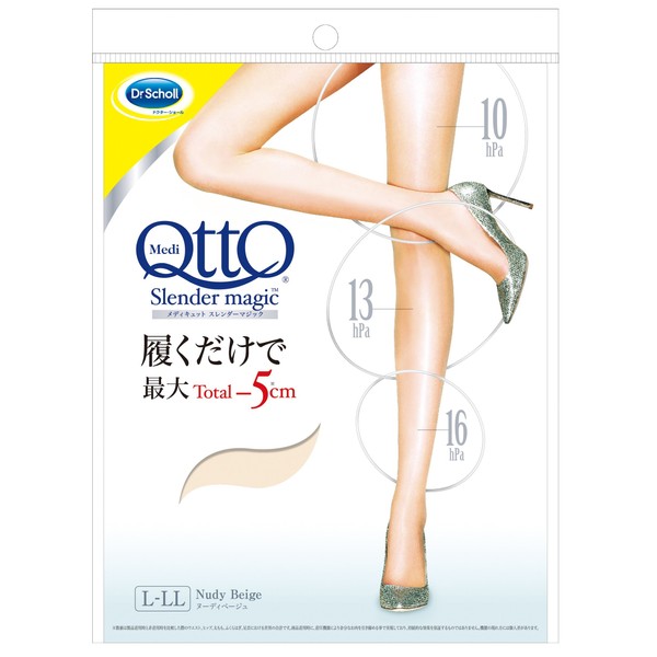 Medicut Slender Magic Nudy Beige L-LL (Set of 3)