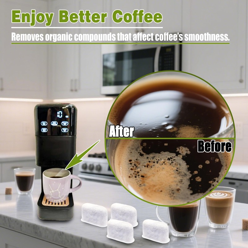 xcivi 6PCS Replacement Coffee Filters Compatible with Drew Barrymore Coffee