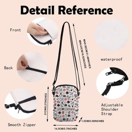 MNIGIU Life is Strange Merch Tote Bag Chloe And Max Lover Gift Life is Strange Fans Gift (Strange Crossbody)