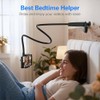 Soporte de cama con clip para teléfono celular, con agarre