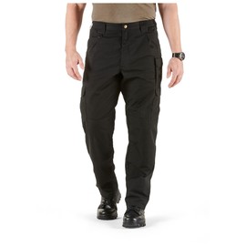 5.11 Tactical Cargo Pants for Men, Taclite Pro Ripstop Mens Work Pant, Lightweight Performance, Black, 34W x 36L, Style 74273ABR