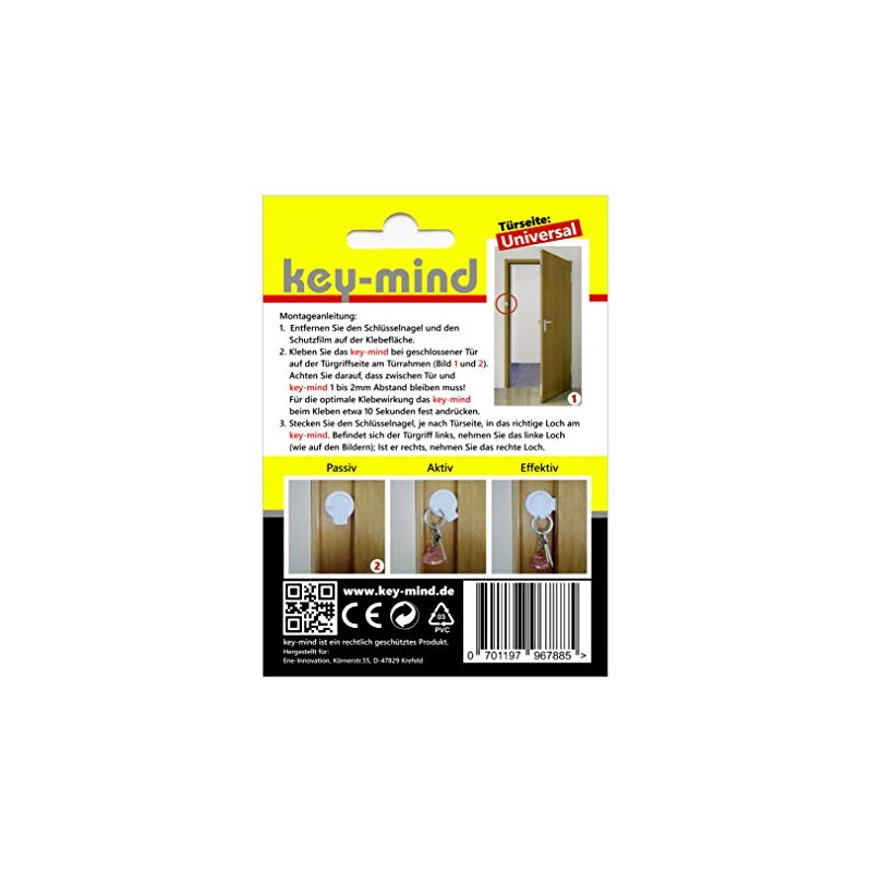key-mind, Acrylonitrile Butadiene Styrene Lockout Guard, Novelty Gift Idea