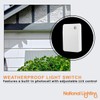 National Lighting IP44 Rated Dusk To Dawn Photocell Sensor Light