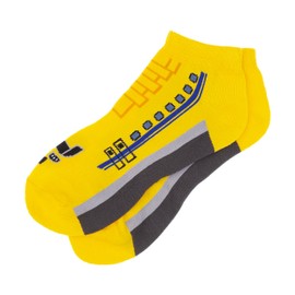 Adult Train Socks 923 Type Doctor Yellow 8.7 - 9.4 inches (22 - 24 cm)