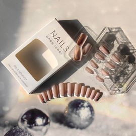 White French Tip Press on Nails Coffin Fake Nails with Designs Glossy White Nails Press on Acrylic Nails Glitter Double Line False Nails Sparkle Silver Glue on Nails Square Stick on Nails for Women