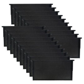 witbee 20-Pack Deep Brood Plastic Bee Hive Frames with Beeswax Coating Foundation, All-in-One Frame and Foundation, 9-1/8-Inch, Black‌