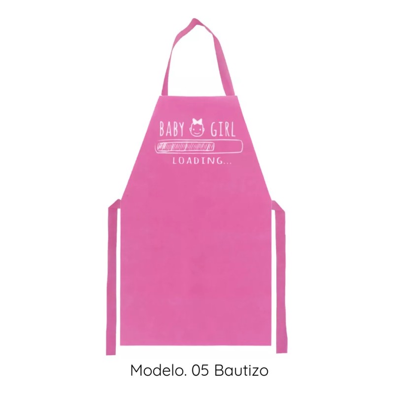 Texben Paquete De 25 Mandiles Baby Shower / Gender Reveal