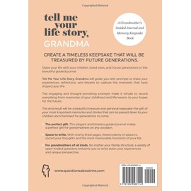 Generic Tell Me Your Life Story, Grandma: A Grandmother's Guided Journal and Memory Keepsake Book (Tell Me Your Life Story? Series Books)