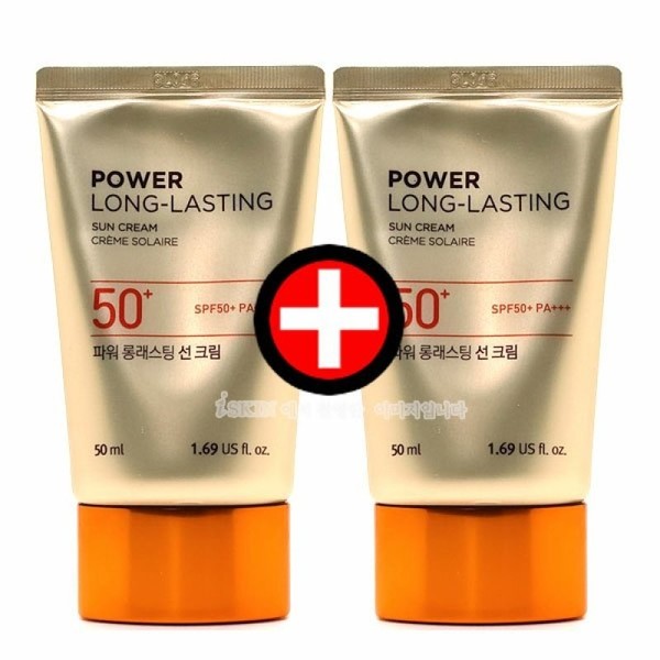 1+1 The Face Shop Power Long-Lasting Sunscreen 50ml / 1+1