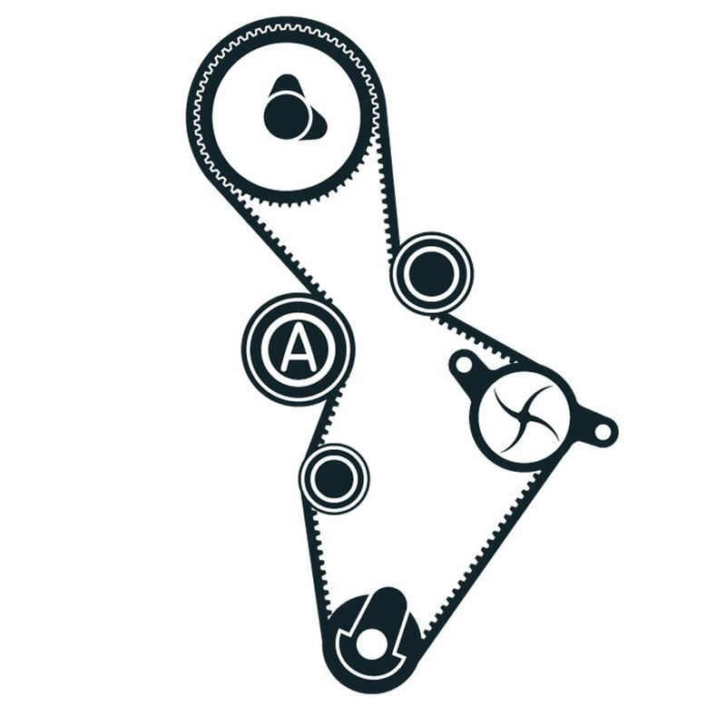 SKF VKMA 01222 Timing belt kit