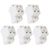 Power Socket 5 Hole 250V Durable Material Stable Sockets Safe