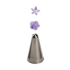 Decora Blister Nozzle 33, Stainless Steel Silver, 12 x 7 x 3 cm
