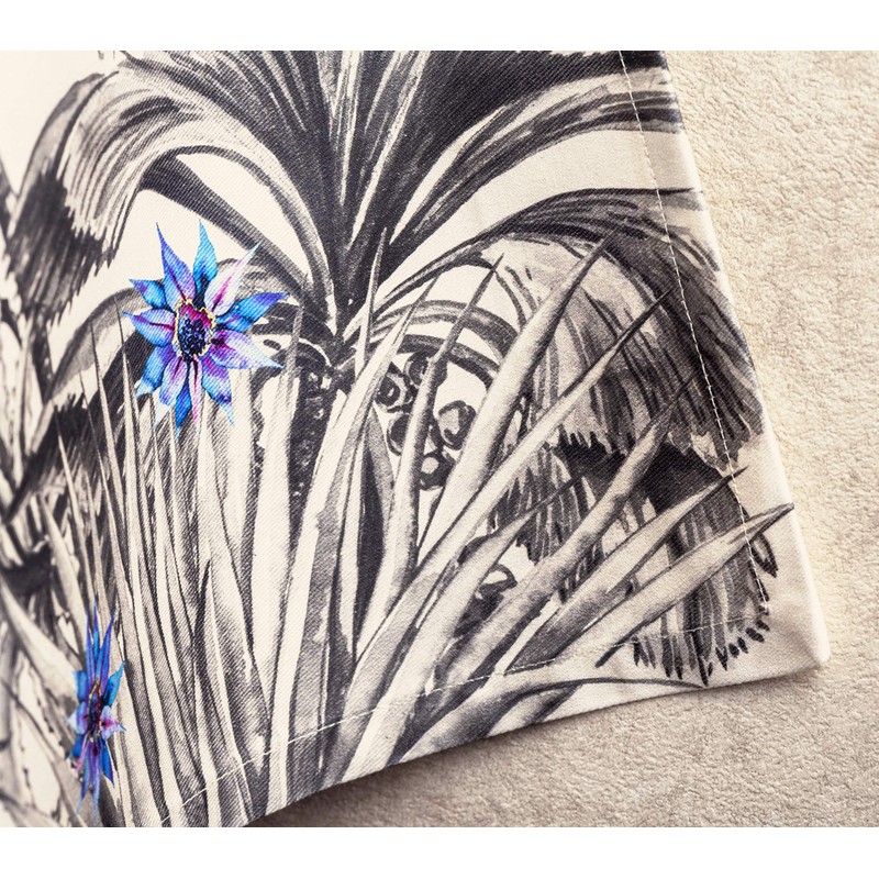 Maison d' Hermine Amarante 100% Cotton Set of 3 Multi-Purpose