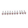 10PCS Countersink Drill Bits Adjustable Stop Tapered Countersink Bit for