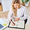 A5 6 Hole Acrylic Binder Dividers, 6 Pack Clear 1mm