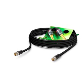 Sommer Cable Video Cable 3G-SDI/HD-SDI (HDTV) SC Vector 0.8/3.7, BNC/BNC NBNC75BLP9 Neutrik Black (15 m)