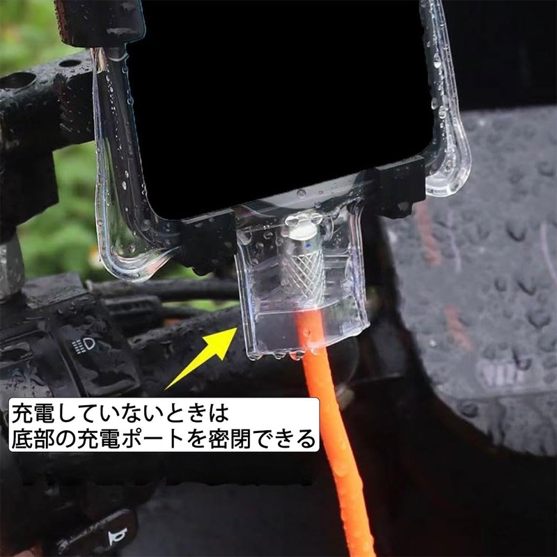 3個入りスマホ 防水ケース タッチ操作可能 防水バッグ 充電可能 防雨携帯電話オーガナイザー 屋外での走行に適している