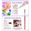 Complete Acrylic Nail Set w/ 2x30g Powder, 60ml Monomer Liquid,