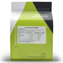 Pure Fructose Powder 50g | 1kg - Carbohydrate - Low Glycemic Index (50g)
