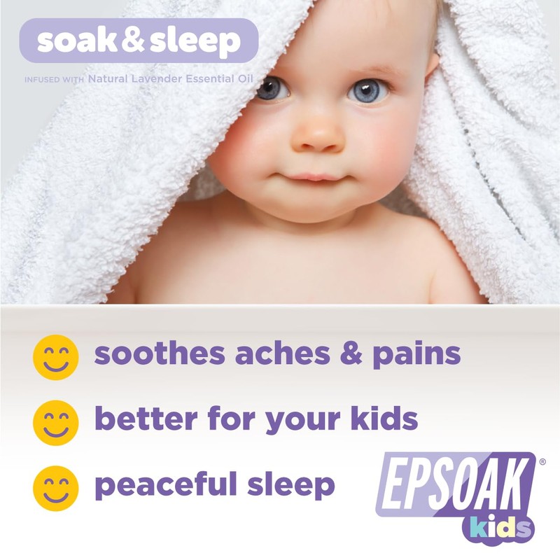 Epsoak Kids Lavender Soak & Sleep Epsom Salt - 2