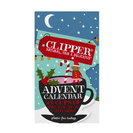 Clipper Organic Advent Assorted Tea Calendar, 24 P (12 Types)
