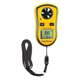 Digi-Sense Traceable® Micro-Anemometer/Thermometer with Calibration