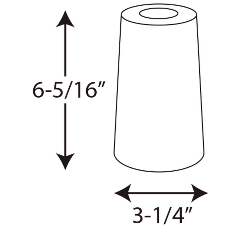 Progress Lighting P8400-31 Dark Sky Shield, Black