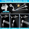 rain shower head with handheld spray,10''High Pressure Rainfall Shower Head