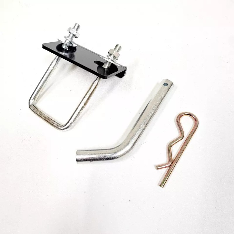 PS-AUTO Heavy Duty Steel Tow Hitch Step Bar Fit 2"