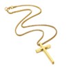 Ursteel Cross Necklace for Men, Mens Cross Pendant Stainless Steel