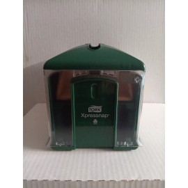 Tork Xpressnap Tabletop Restaurant Napkin Dispenser Clear/Green