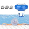 com-four® Dosing float for the pool, chemical dispenser for chlorine