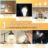 Neporal LITE PRO Rechargeable Light Bulbs, 2600mAh Large Battery Backup