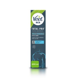 Veet Men Hair Removal Cream for Men Breast and Body Sensitive Skin Dermatologically Tested 200ml