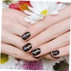 Ipetboom Chic Star Nail Decals 10 Sheets Metal Nail Art