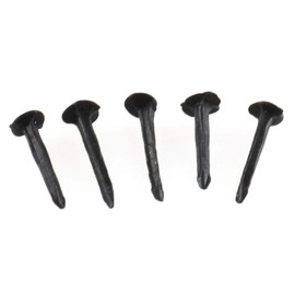 E-outstanding 500pcs Black Iron Stud 13mm Metal Nails Tacks for Shoes Boots Leather Heels Soles Repairs Replacement