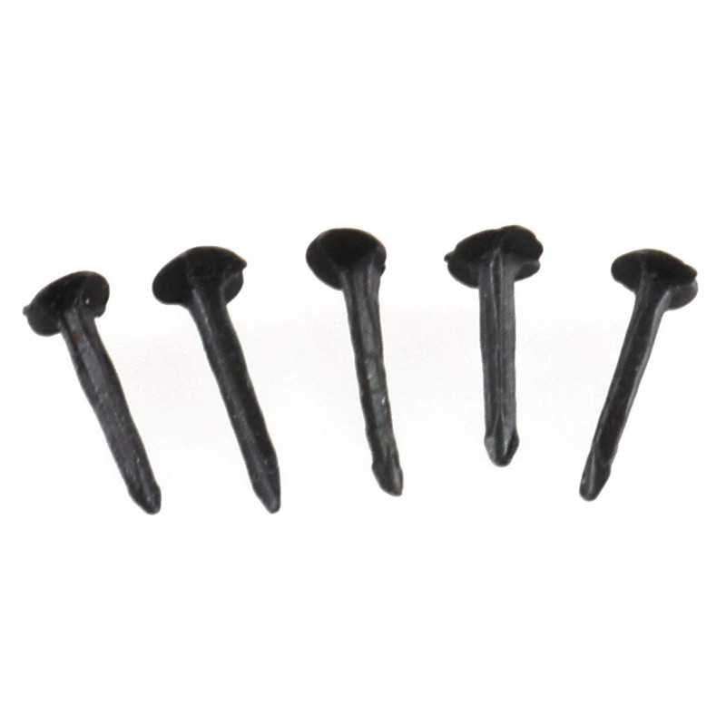 E-outstanding 500pcs Black Iron Stud 13mm Metal Nails Tacks for