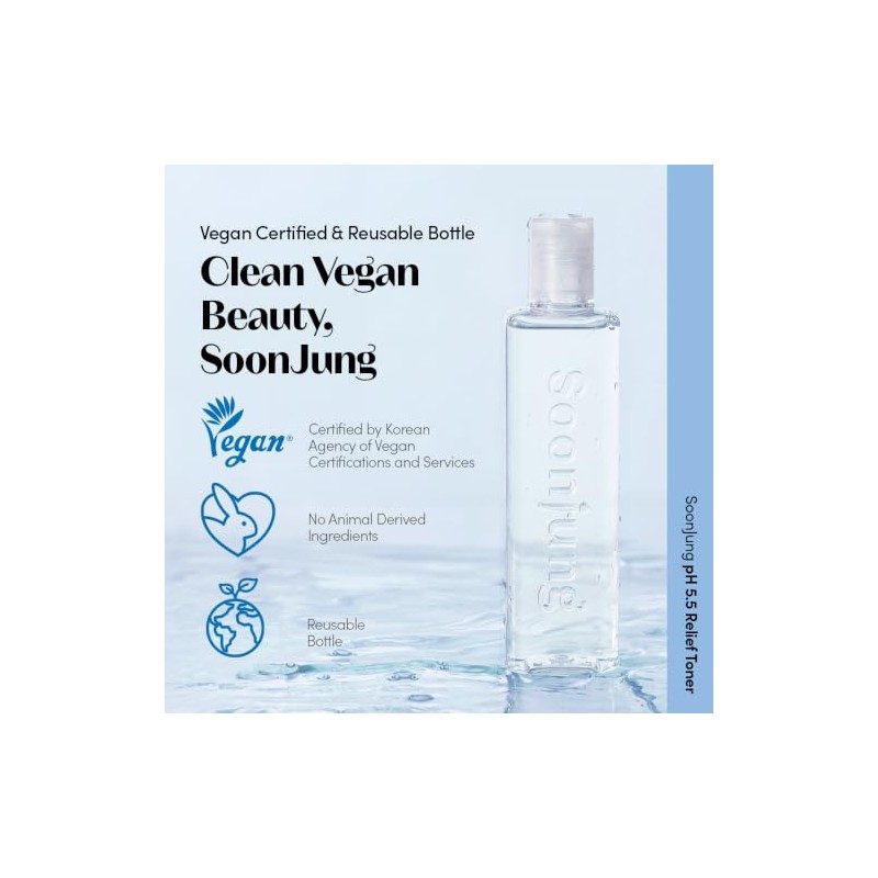 ETUDE HOUSE Soonjung pH5.5 - Tóner de alivio de 200