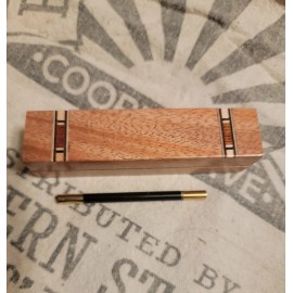 Miniature brass 3” wand by Tony Karpinski