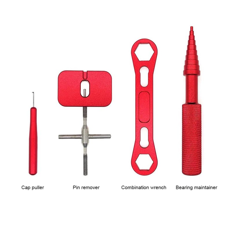 Wanjorlay Reel Repair Tool Kit for Fishing Reel Removal Bearing
