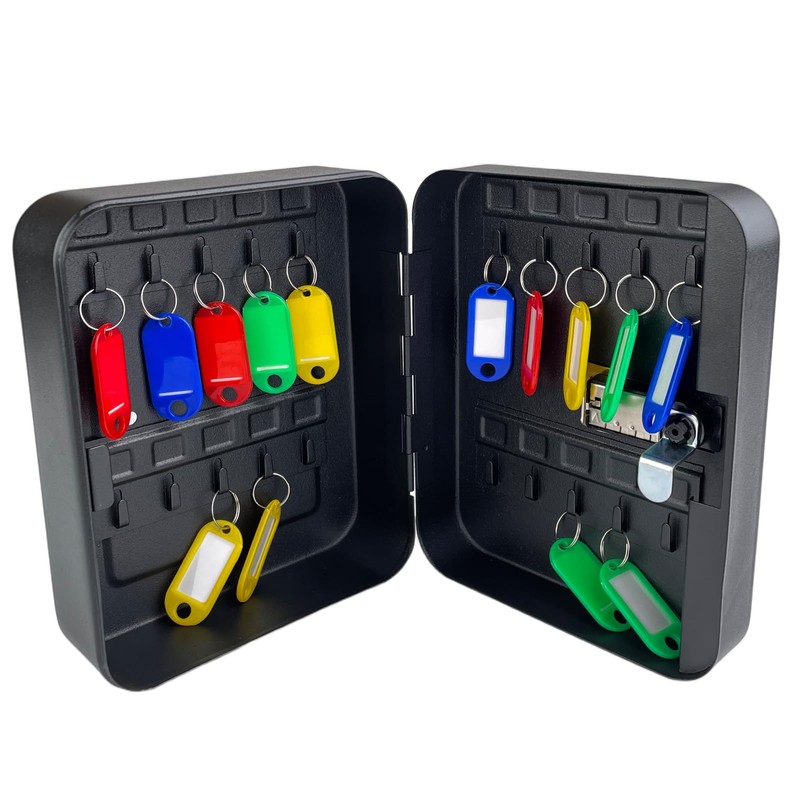 LUMITERRA Key Box, Key Safe 20 Digit Combination Code for