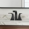 Pfister Karci Bathroom Sink Faucet, 4-Inch Centerset, 2-Handle, 3-Hole, Matte
