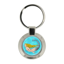 Mermaid Swimming Key Ring