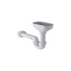 Funnel siphon with collecting funnel, tube diameter 50 mm, with