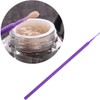 LauCentral 200PCS Micro Applicator Brushes for Makeup - Disposable Mascara